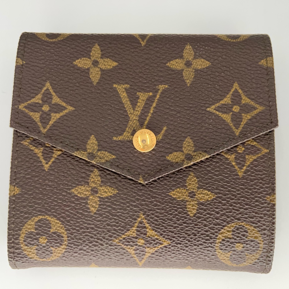 Louis Vuitton Monogram Two Sided Wallet Very Good Condition w/Box and Dust Bag - Picture 2 of 16